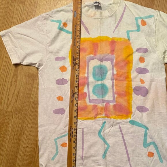 Vintage Anvil Light Pastel Dye Design Made In USA Single Stitch X-Large T-Shirt - Picture 12 of 12